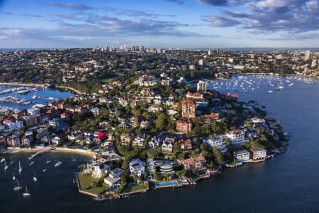 Aerial Image of POINT PIPER