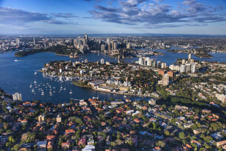 Aerial Image of KIRRIBILLI