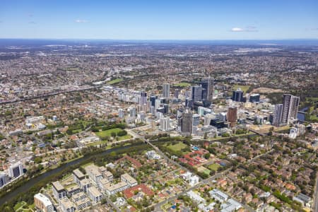 Aerial Image of PARRAMATTA