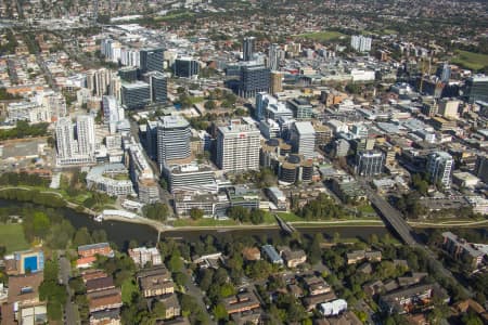 Aerial Image of PARRAMATTA CBD