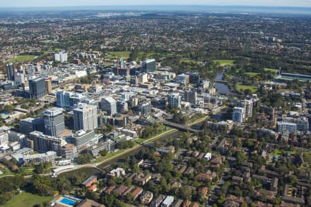 Aerial Image of PARRAMATTA CBD