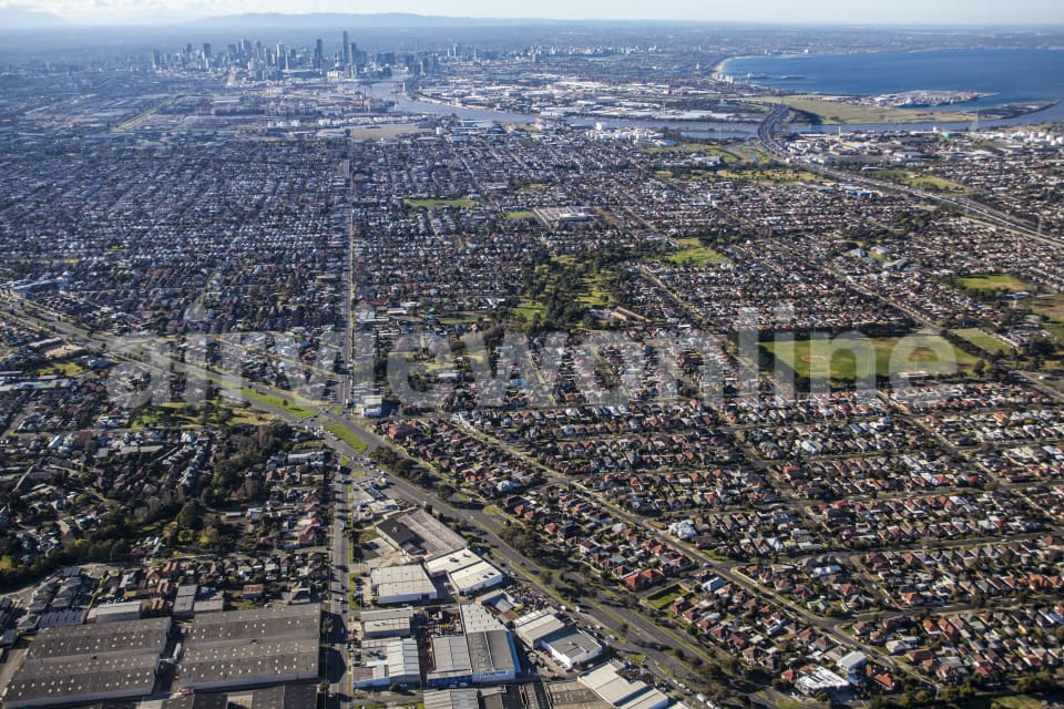 Aerial Image of West Footscray