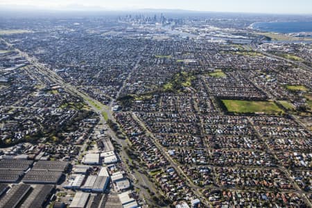 Aerial Image of WEST FOOTSCRAY
