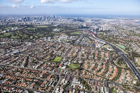 Aerial Image of BRUNSWICK WEST