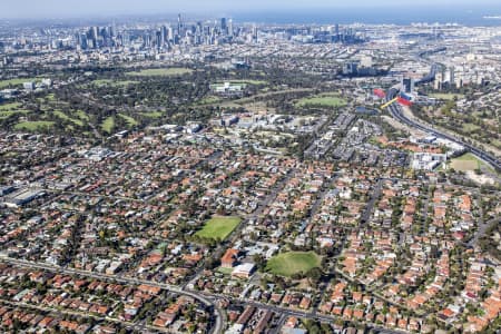 Aerial Image of BRUNSWICK WEST