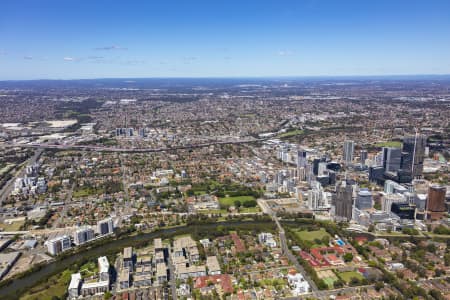 Aerial Image of PARRAMATTA