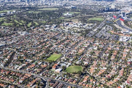 Aerial Image of BRUNSWICK WEST