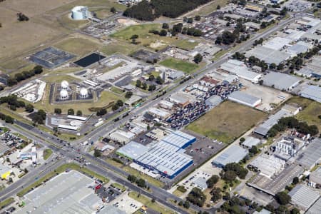 Aerial Image of DANDENONG SOUTH - GREENS ROAD.