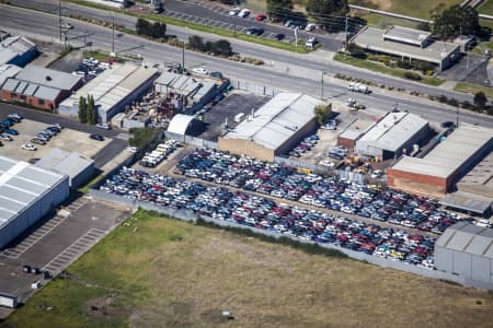 Aerial Image of DANDENONG SOUTH - GREENS ROAD.