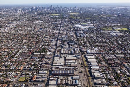 Aerial Image of BRUNSWICK LOOKING TO CBD