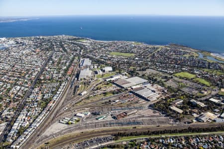 Aerial Image of NEWPORT RAILWAYS
