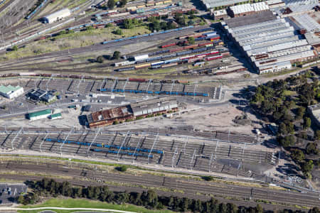 Aerial Image of NEWPORT RAILWAYS