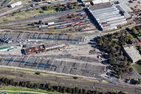 Aerial Image of NEWPORT RAILWAYS