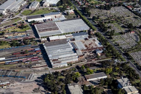 Aerial Image of NEWPORT RAILWAYS