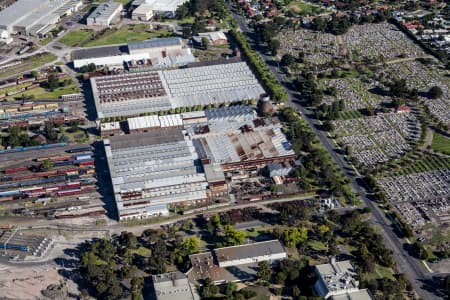 Aerial Image of NEWPORT RAILWAYS