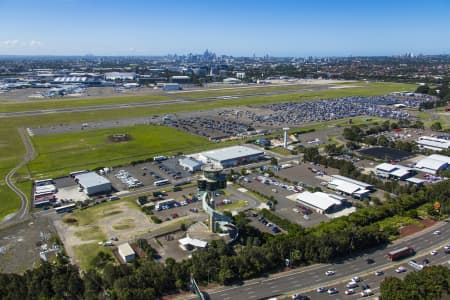 Aerial Image of SYDNEY AIRPORT TO SYDNEY CBD