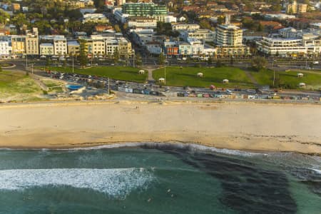 Aerial Image of SURFING SERIES - BONDI DAWN