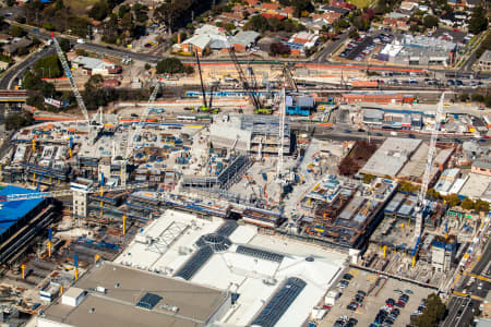 Aerial Image of EASTLAND SHOPPING CENTRE CONSTRUCTION