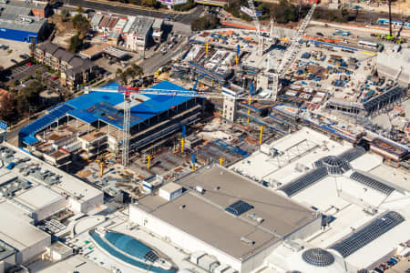 Aerial Image of EASTLAND SHOPPING CENTRE CONSTRUCTION