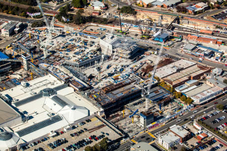 Aerial Image of EASTLAND SHOPPING CENTRE CONSTRUCTION