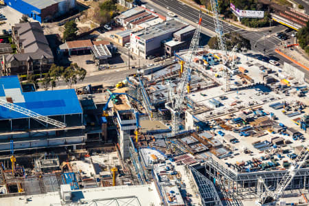 Aerial Image of EASTLAND SHOPPING CENTRE CONSTRUCTION