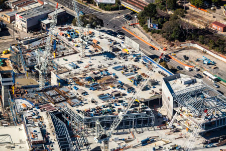 Aerial Image of EASTLAND SHOPPING CENTRE CONSTRUCTION