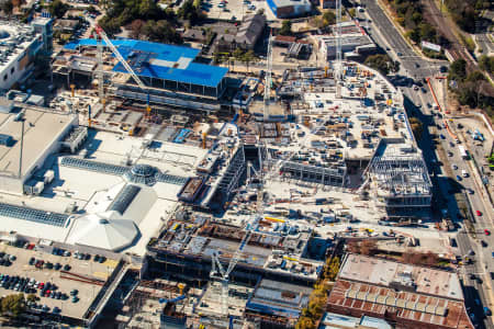 Aerial Image of EASTLAND SHOPPING CENTRE CONSTRUCTION