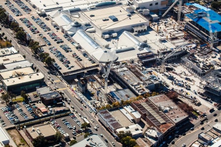 Aerial Image of EASTLAND SHOPPING CENTRE CONSTRUCTION