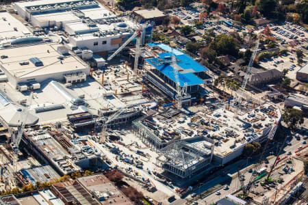 Aerial Image of EASTLAND SHOPPING CENTRE CONSTRUCTION