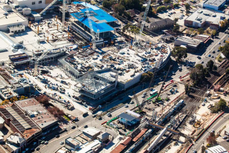 Aerial Image of EASTLAND SHOPPING CENTRE CONSTRUCTION
