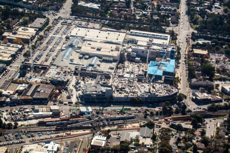 Aerial Image of EASTLAND SHOPPING CENTRE CONSTRUCTION