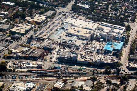 Aerial Image of EASTLAND SHOPPING CENTRE CONSTRUCTION