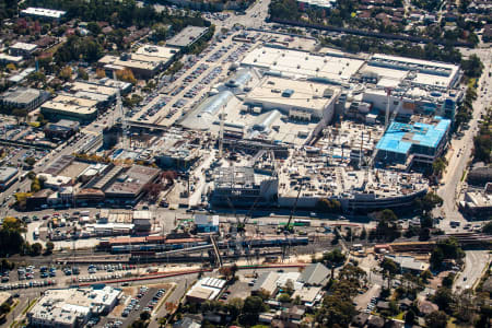 Aerial Image of EASTLAND SHOPPING CENTRE CONSTRUCTION