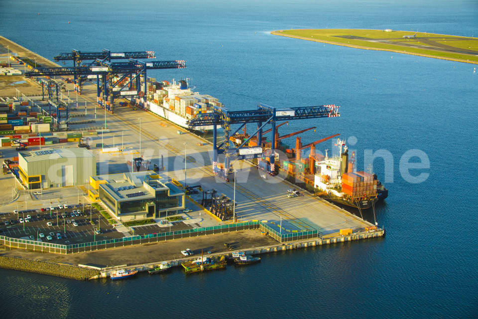 Aerial Image of Port Botany - Dawn