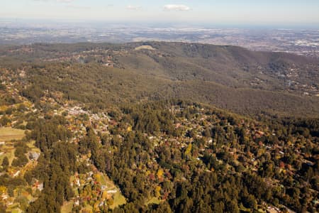 Aerial Image of DANDENONG RANGES