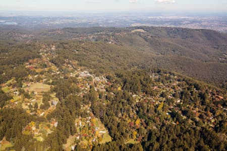 Aerial Image of DANDENONG RANGES