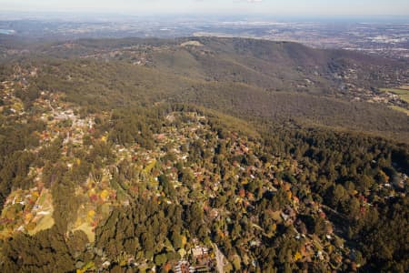 Aerial Image of DANDENONG RANGES