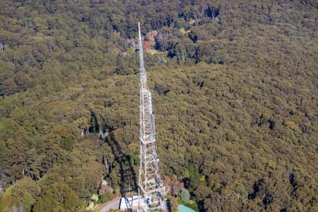 Aerial Image of TV AND RADIO TOWERS AT MOUNT DANDENONG