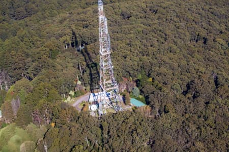 Aerial Image of TV AND RADIO TOWERS AT MOUNT DANDENONG