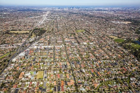Aerial Image of RESERVOIR , MELBOURNE