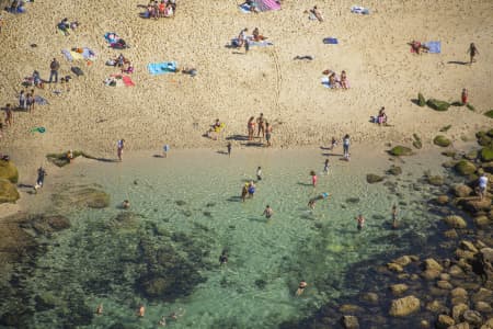 Aerial Image of CLOVELLY BATHERS - LIFESTYLE