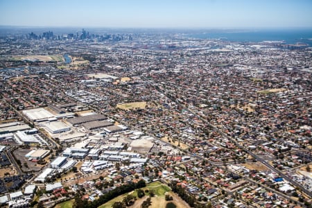 Aerial Image of MAIDSTONE IN MELBOURNE
