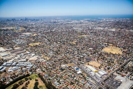 Aerial Image of MAIDSTONE IN MELBOURNE