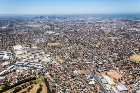 Aerial Image of MAIDSTONE IN MELBOURNE