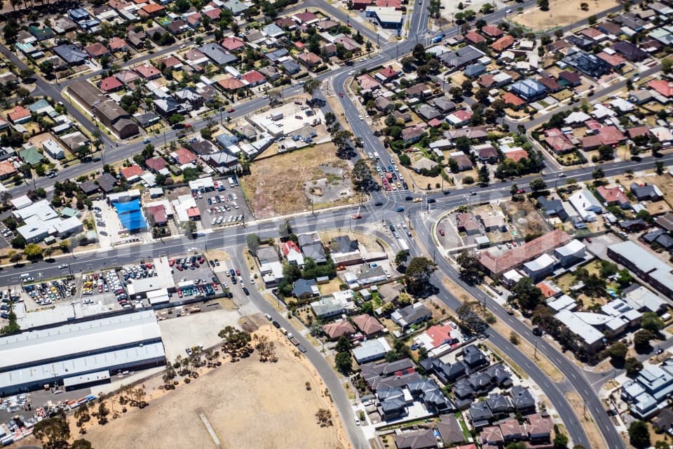 Aerial Image of Maidstone In Melbourne
