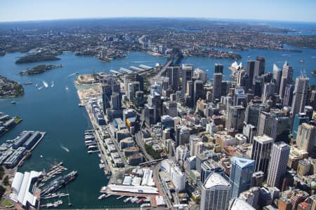 Aerial Image of SYDNEY CBD LOOKING NORTH EAST