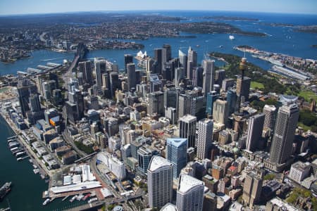 Aerial Image of SYDNEY CBD LOOKING NORTH EAST