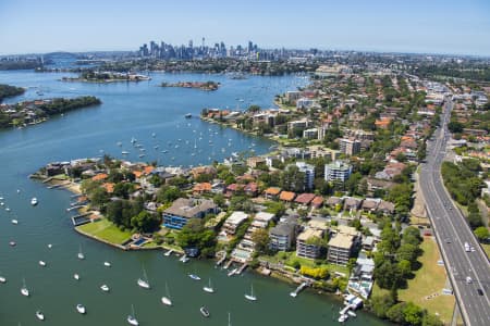 Aerial Image of DRUMMOYNE