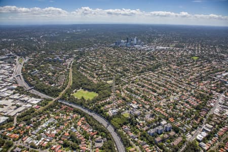 Aerial Image of WILLOUGHBY