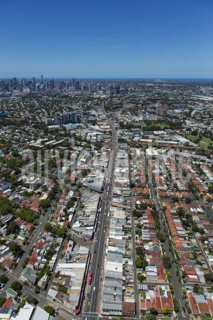 Aerial Image of Parramatta Road